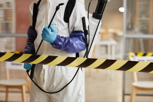 Professional Hoarding Cleanup technician working in Ridgefield Park, NJ